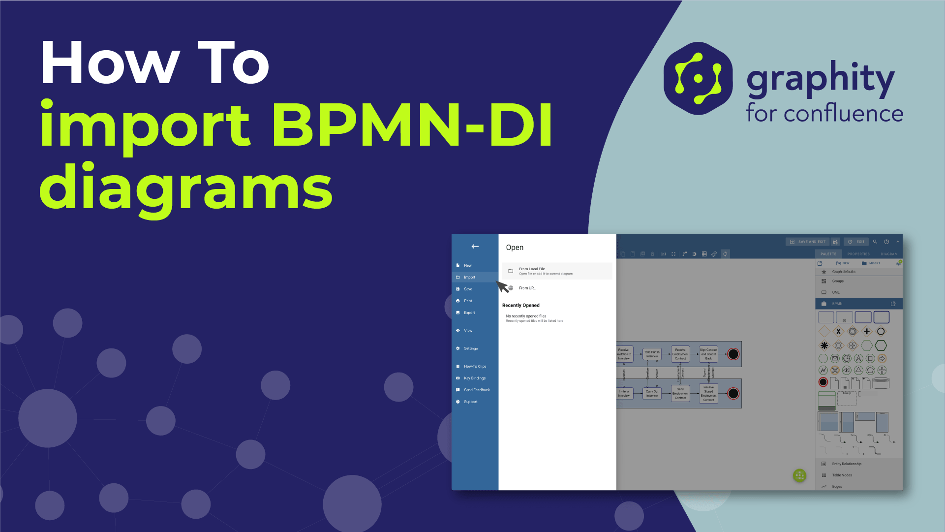 How to import BPMN-DI diagrams