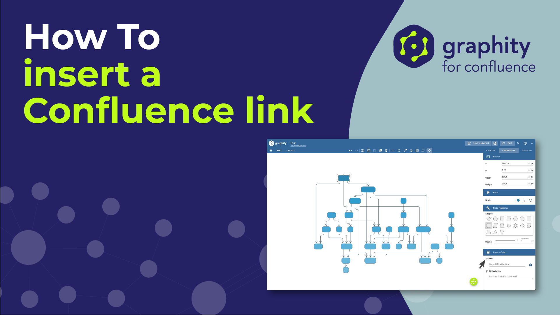 How to insert a Confluence link in Graphity